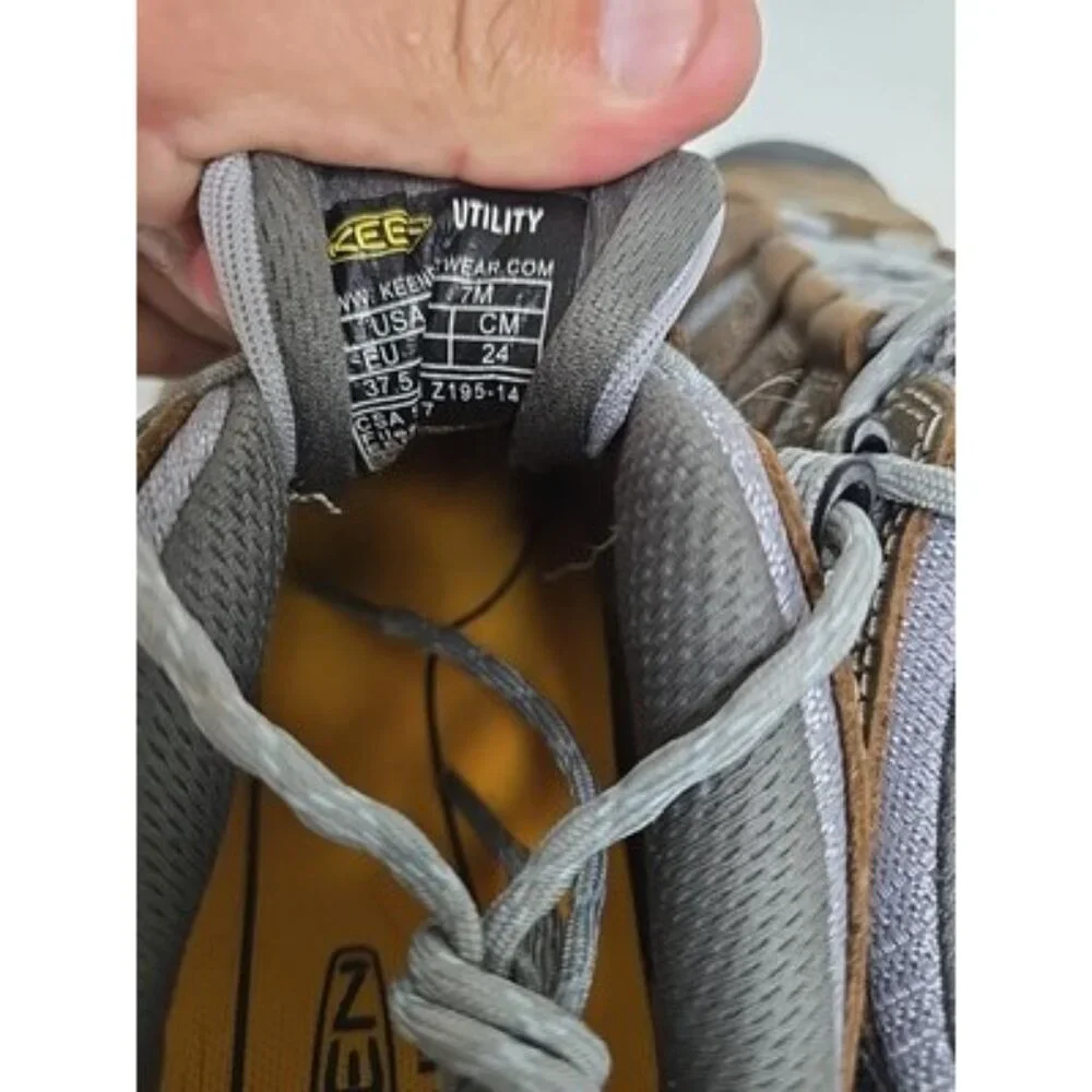 KEEN Women's Flint II Steel Toe Casual Work Shoes Cascade/Brown Size 7M - Picture 5 of 12